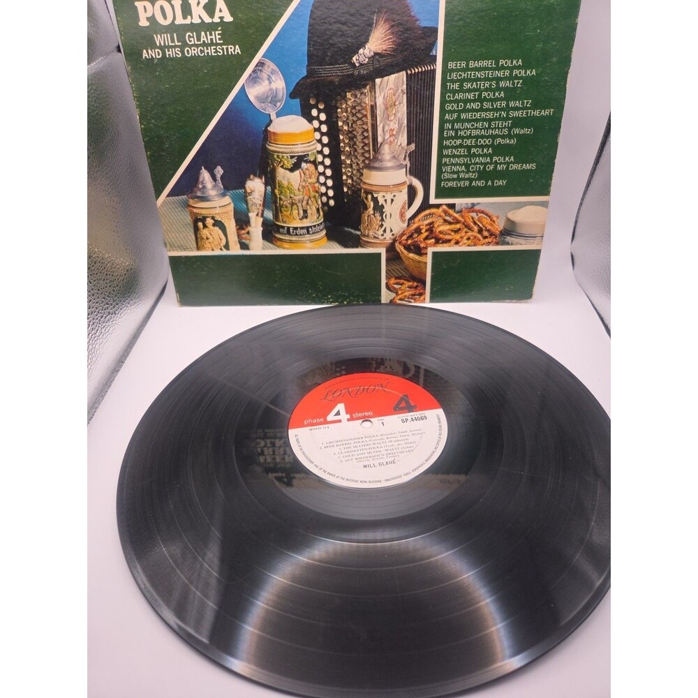 Will Glahé And His Orchestra The New Beer Barrel Polka VINYL LP German Beer Hall